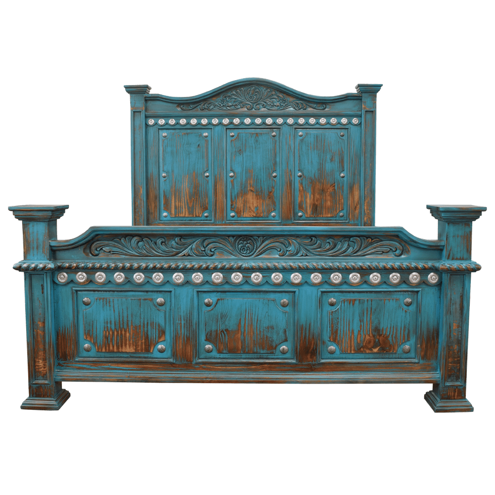 pintura mexicana en muebles para el hogar