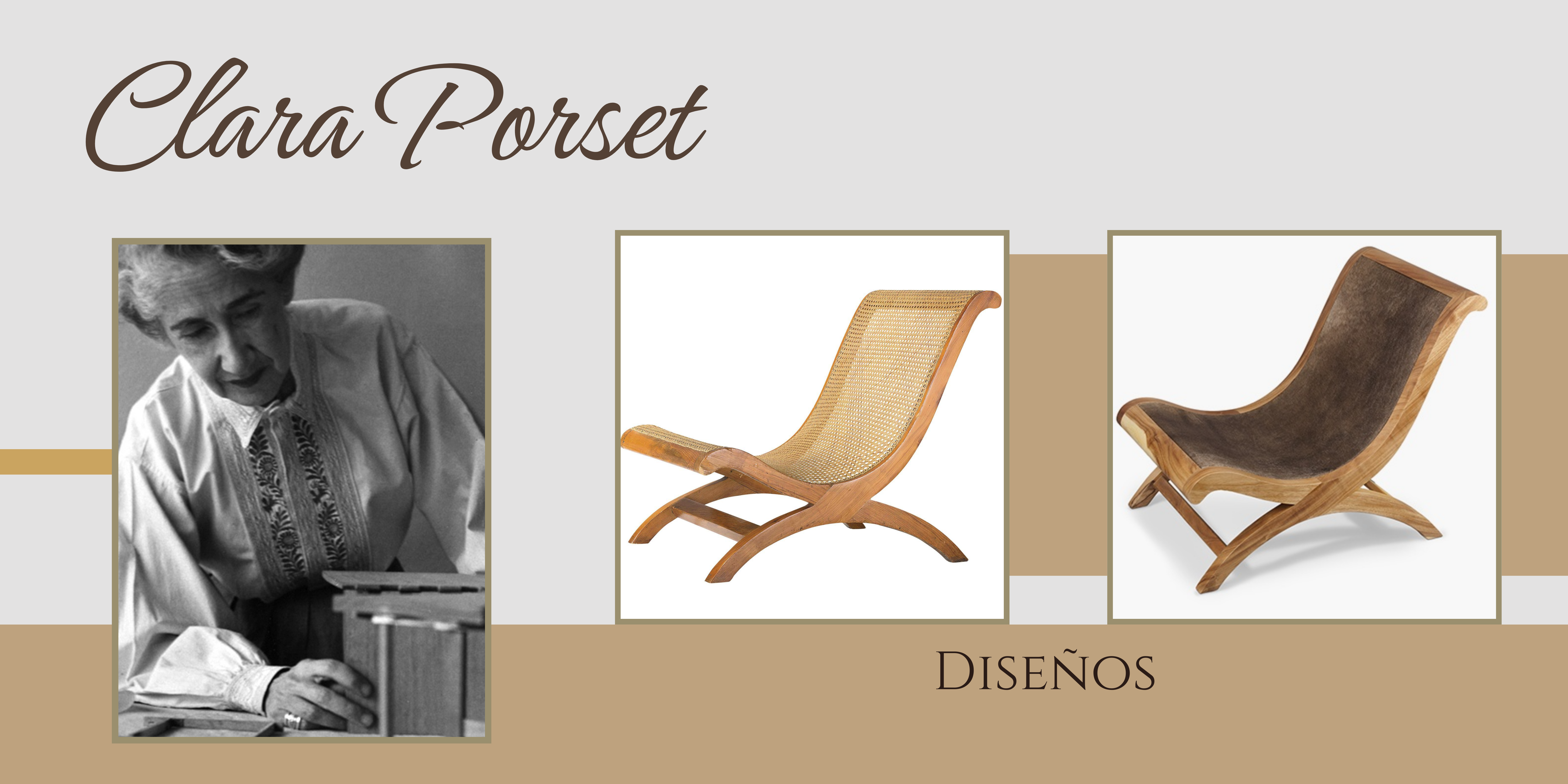 clara porset diseñador de muebles artesanales