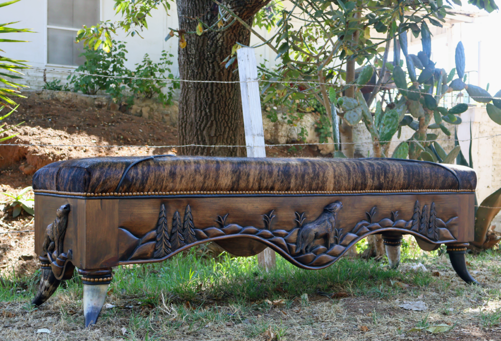 diseño de interiores western con muebles personalizados