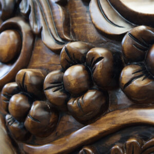 escultura en madera de alta calidad