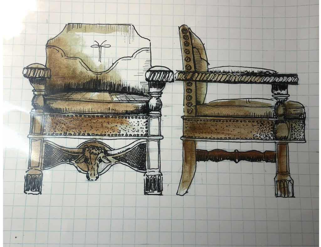 los muebles western diseños personalizados