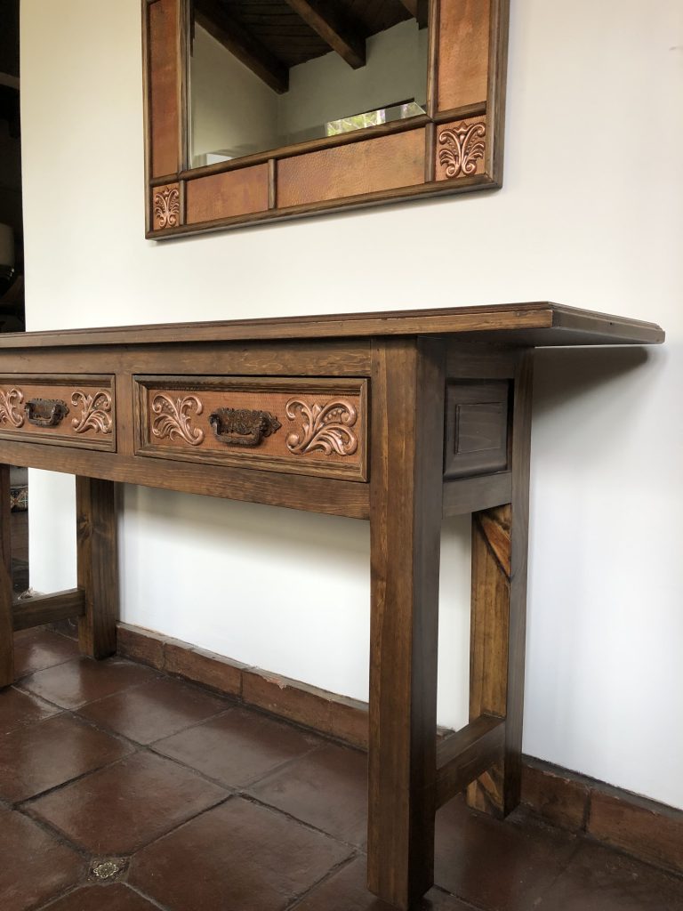interiores personalizados con muebles artesanales