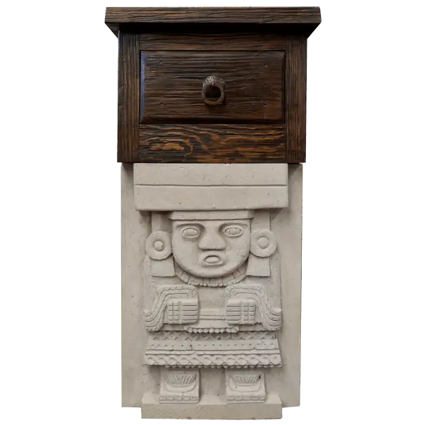 mueble-con-estilo-prehispánico