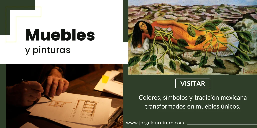 muebles artesanales inspirados en frida kahlo
