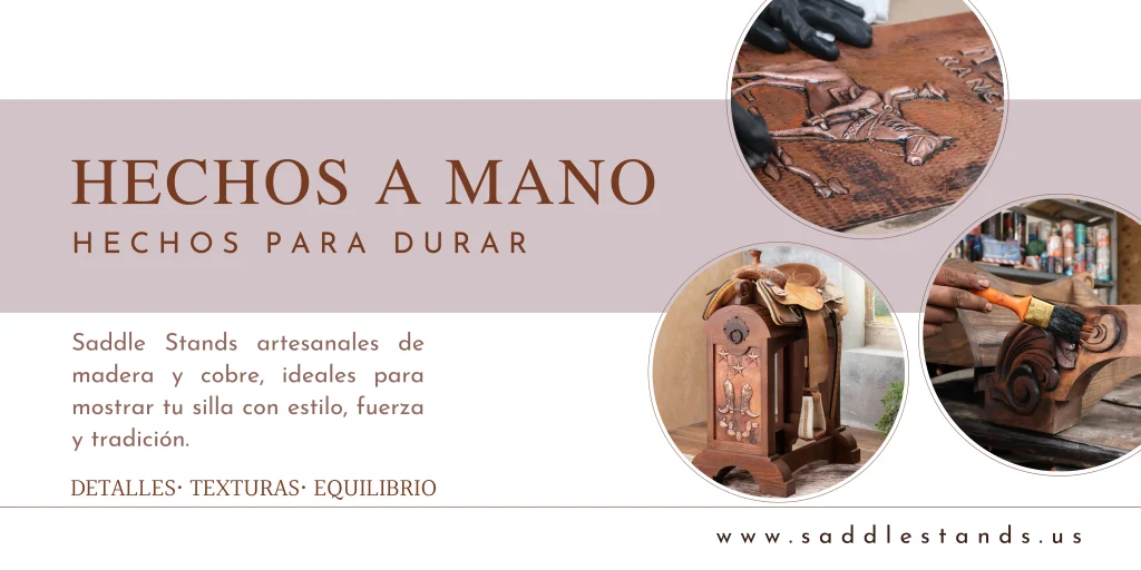 uso del cobre y la madera en la artesania
